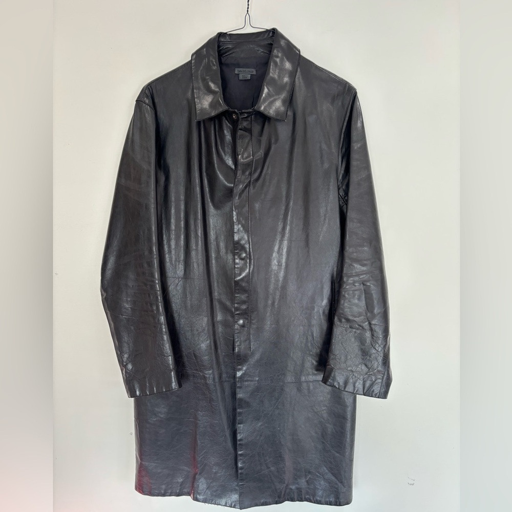 Rugby North America men’s black leather jacket xs chest 38”